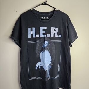 Black Graphic Short Sleeve Tee